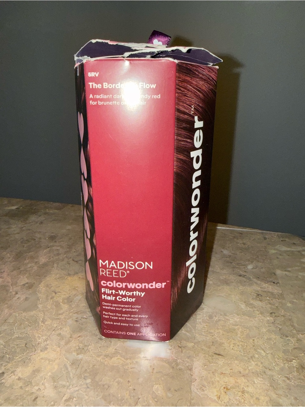 Madison Reed 5RV The Bordeaux Flow ColorWonder Demi-Permanent Hair Color Kit